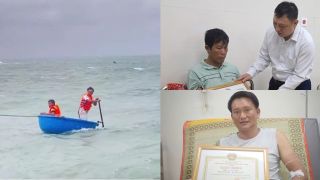 Phần thưởng xứng đáng cho 2 người đàn ông bất chấp nguy hiểm cứu người giữa bão rồi trôi dạt 2 ngày