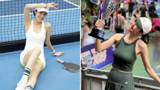Về nhì ở giải Pickleball, siêu mẫu Thu Hằng vẫn chiếm trọn spotlight với vóc dáng cực phẩm ở tuổi 40