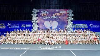 Giải pickleball quy tụ hơn 140 chân dài tại TP.HCM tạo ra sức hút lớn, quy định đặc biệt gây chú ý