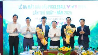 Giải pickleball của VTV công bố mức giải thưởng lớn chưa từng có, số tay vợt tham dự đạt kỷ lục