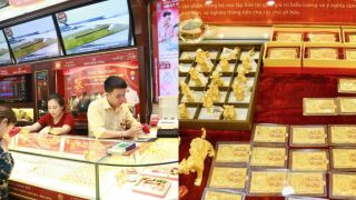 Đột biến giá vàng chốt phiên ngày 16/11: Vàng miếng, vàng nhẫn tăng mạnh, vàng thế giới cũng bật sóng