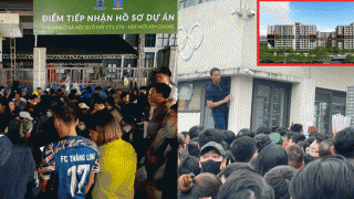 Cảnh tượng tranh chấp, cãi vã, chen lấn mua nhà ở xã hội tại Hà Nội: Có người ngất xỉu tại chỗ