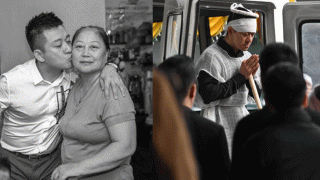 Toàn cảnh lễ viếng mẹ ca sĩ Tuấn Hưng vào sáng ngày 17/11: Nghệ sĩ Tự Long và dàn sao có mặt từ sớm