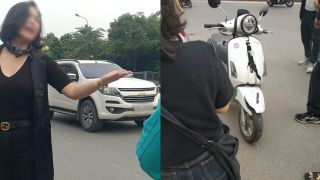 Hà Nội: Nữ tài xế mở cửa ô tô gây va chạm với học sinh, đòi bắt đền với lý do không ngờ