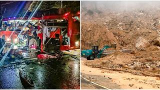 Lời kể ám ảnh của cặp đôi mới cưới trong vụ xe khách bị đất đá vùi lấp khiến 6 người chết