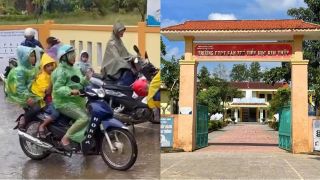 Quảng Trị: Phụ huynh đồng loạt đến trường đón con về không cho học tiếp vì sự xuất hiện của 1 người