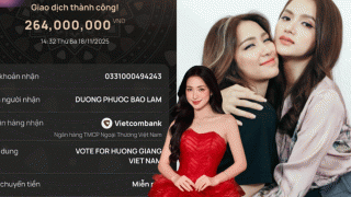 Ca sĩ Hòa Minzy vừa mạnh tay chi 264 triệu đồng để ủng hộ 50.000 vote cho Hoa hậu Hương Giang