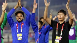 HLV Kim Sang-sik chính thức xác nhận khả năng Xuân Son đá chính, ĐT Việt Nam khiến Lào toát mồ hôi