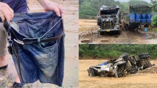 Rộ tin đã cứu được tài xế xe đầu kéo bị lũ cuốn trôi ở Quảng Trị, cơ quan chức năng lên tiếng