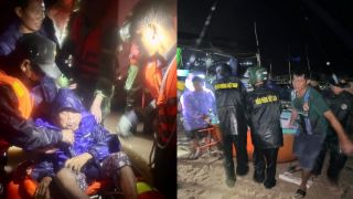 Giải cứu hai ngư dân bị lũ cuốn mất tích trên vịnh Nha Trang: Thông tin tình trạng sức khoẻ hiện tại? 