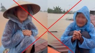 Loạt clip AI giả mạo người dân miền Trung khóc kêu cứu thương tâm: Cơ quan chức năng xử lý ra sao?