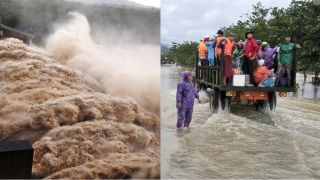 Sự thật thông tin ‘nhà trú lũ tập thể bị sập, người chết hàng loạt’, lãnh đạo xã Hòa Thịnh lên tiếng