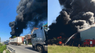 Nhân chứng tường thuật lại vụ cháy lớn tại xưởng sản xuất nhựa ở Hải Phòng