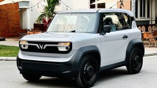 VinFast VF 3 bản nâng cấp lộ diện: Vô-lăng kiểu mới, thêm CarPlay khiến dân tình 'sốt rần rần'