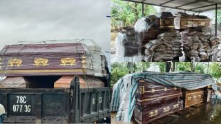 Lý do nhiều xe chở quan tài đến rốn lũ xã Hòa Thịnh, tỉnh Đắk Lắk