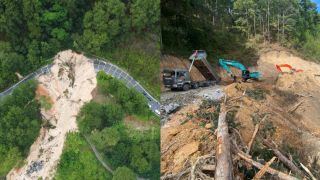 Thông báo tình huống khẩn cấp tại đèo Mimosa Lâm Đồng sau vụ sạt lở nghiêm trọng, dự kiến ngày thông xe