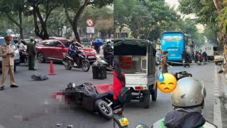 Hà Nội: Một sinh viên tử vong thương tâm do va chạm với xe khách ở Kim Ngưu, lộ hiện trường ám ảnh