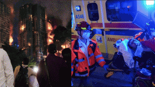 Cơ quan chức năng thông tin nóng nguyên nhân đám cháy ở Hong Kong lan rộng khắp 8 toà chung cư