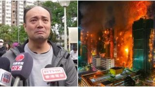 Xót xa lời nhắn cuối cùng của người chồng với vợ bị mắc kẹt trong vụ cháy chung cư ở Hong Kong 