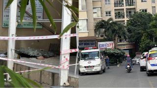 Hiện trường người phụ nữ rơi từ sân thượng chung cư Phúc Yên: Phát hiện nhiều món đồ, nạn nhân là ai?