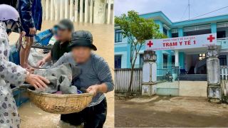 Người đuổi không cho mẹ và em bé mới sinh tránh lũ ở trạm y tế lên tiếng về hành động gây phẫn nộ