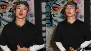 Angela Phương Trinh gây tranh cãi vì ngoại hình nam tính, cố tình vén áo khoe nội y với biểu cảm quá đà