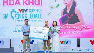 Lộ diện Hoa khôi Pickleball VTV Cup 2025: Đánh cặp cùng Lý Hoàng Nam, tài sắc vẹn toàn
