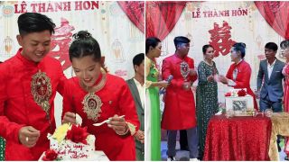 Clip chú rể và cô dâu ‘đi đường quyền’ ngay trong ngày cưới trước quan viên 2 họ gây sốt mạng xã hội