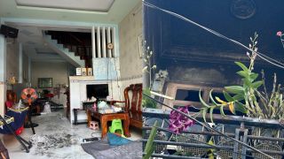 Hiện trường căn nhà khóa trái cửa bốc cháy khiến một bé gái 8 tuổi tử vong, xác minh nguyên nhân?