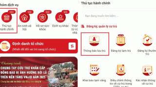 Hướng dẫn cách đăng ký tạm trú trên VNeID dễ thực hiện để tránh đóng phạt tiền triệu từ ngày 15/12