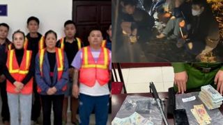 Hà Nội: 'Bắt dính' sới bạc 'di động' tiền tỷ trên sông Hồng, hé lộ hệ thống tổ chức vô cùng bài bản