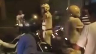 Sự thật bất ngờ clip ‘thanh niên bị chở lên phường, ngồi sau chọc lét khiến CSGT ngã ra đường’