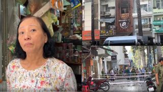 Âm thanh trong vụ cháy quán ăn ở TP.HCM khiến nhân chứng ‘rụng rời tay chân’, không ngăn được nước mắt