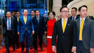 Gia đình tỷ phú Phạm Nhật Vượng xuất hiện đông đủ tại lễ trao giải VinFuture 2025, 1 chi tiết đặc biệt gây chú ý