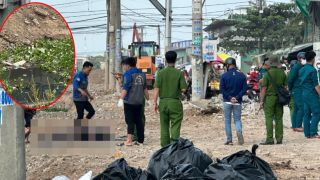 Hiện trường phát hiện thi thể nam giới nổi trên kênh ở TPHCM: Xác định danh tính? 