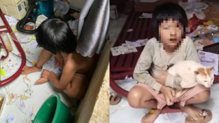 Vụ bố xích chân, nhốt hai con trong phòng bẩn: Hé lộ thêm chi tiết đau lòng từ người thân
