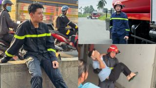 Danh tính chiến sĩ cứu hỏa bất chấp nguy hiểm cứu nữ sinh lớp 11 trước mũi xe đầu kéo mất lái
