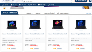 Laptops.vn - Địa Chỉ Mua Bán Laptop Lenovo ThinkPad Uy Tín, Chất Lượng Tại TP. Hồ Chí Minh