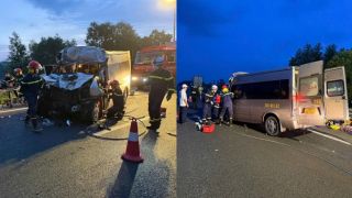Diễn biến vụ xe khách va chạm xe đầu kéo trên cao tốc khiến 3 người chết, 10 người bị thương: Hiện trường kinh hoàng!