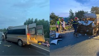 Nguyên nhân vụ xe đám cưới va chạm kinh hoàng với xe đầu kéo khiến 11 người thương vong