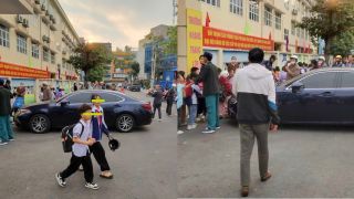 Hiệu trưởng đỗ Lexus chắn cổng trường rồi giải thích ‘vì bảo vệ’, lãnh đạo địa phương tuyên bố nóng