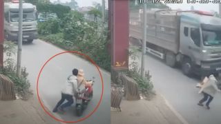 Khởi tố tài xế vi phạm giao thông đẩy đại uý CSGT vào đầu xe tải tội giết người: Diễn biến sự việc thót tim