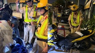 Nhậu say giữa đêm ở TPHCM, người đàn ông loạng choạng tay lái rồi buông lời khó tin khi bị CSGT kiểm tra