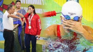 Kình ngư Mỹ Tiên bật khóc tại SEA Games 33 gây tranh cãi, lãnh đạo đoàn TTVN chính thức vào cuộc