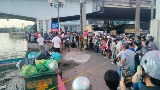 Hiện trường phát hiện thi thể người đàn ông trôi trên sông ở Cà Mau: Xác định danh tính?