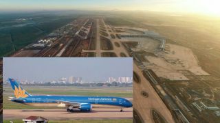 Sân bay Long Thành sắp đón máy bay đầu tiên: Boeing 787-9 lộ diện trước giờ G