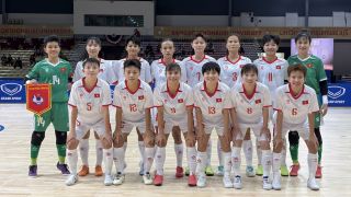 Bảng xếp hạng futsal nữ SEA Games 33: ĐT Việt Nam độc chiếm ngôi đầu, hẹn Thái Lan ở Chung kết