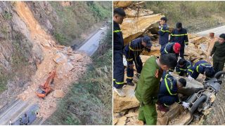 Hành động lúc nguy cấp của tài xế giúp 9 hành khách thoát chết trong vụ sạt lở đèo Thung Khe 3 người thiệt mạng