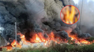 Hiện trường kinh hoàng vụ cháy công ty gỗ ở TPHCM, khu vực nhà xưởng xuất hiện vật liệu dễ cháy