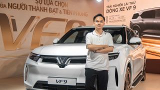 Người dùng Hà Nội ‘choáng’ với khả năng vận hành và tiện nghi của VinFast VF 9